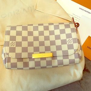 BNIB Louis Vuitton Favorite PM Damier Azur